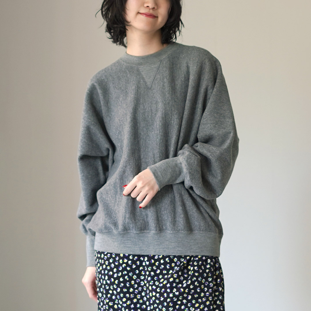 最終値下！新品未使用品！THE SHINZONE コットンウールスウェット SHINZONE（シンゾーン） コットン ウール スウェットシャツ 24AMSCU10