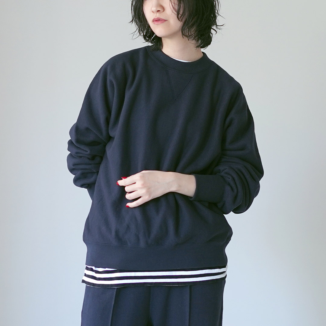 Shinzone（シンゾーン） コットン ウール スウェットシャツ 24AMSCU10