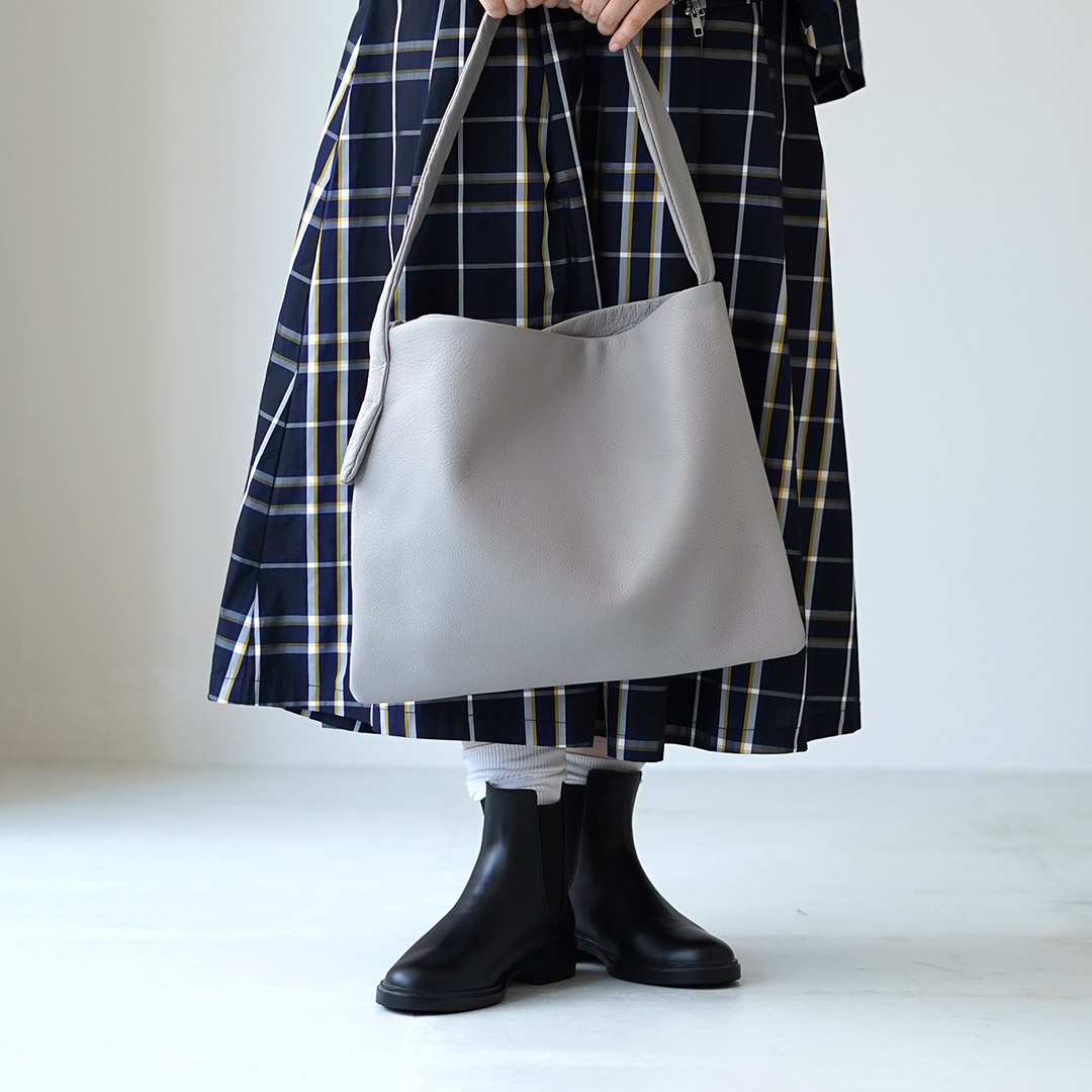 TIDEWAY（タイドウェイ） PUF ワンハンドル TOTE/M / レディース 本革