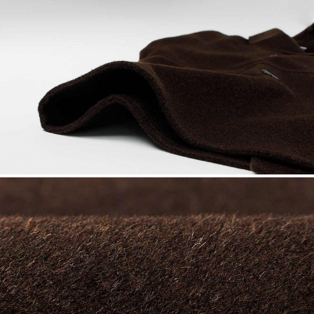 YENN YENN（イェン） ダブル フェイス ピーコート / Pコート リバー