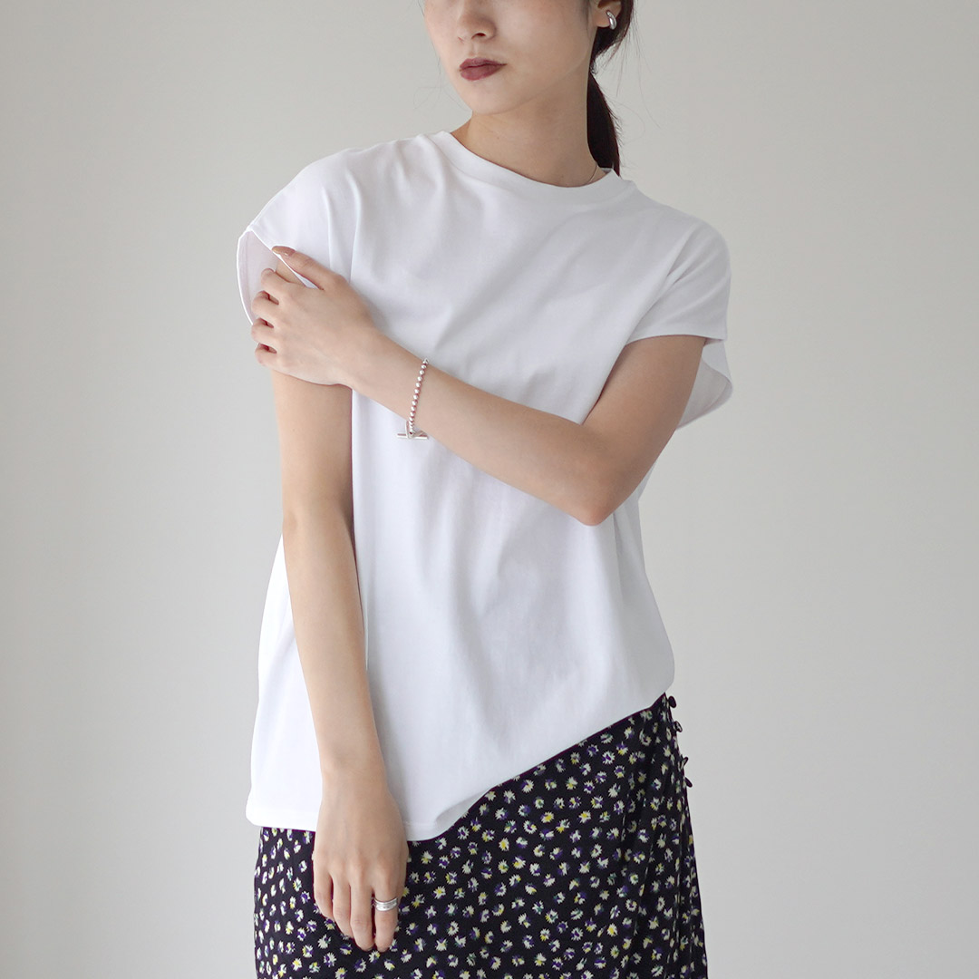 LIFiLL（リフィル） コットニー スリーブレスTシャツ / カットソー ノースリーブ フレンチスリーブ コットン 綿100 日本製 楽天市場】LIFiLL（リフィル） コットニー スリーブレスTシャツ