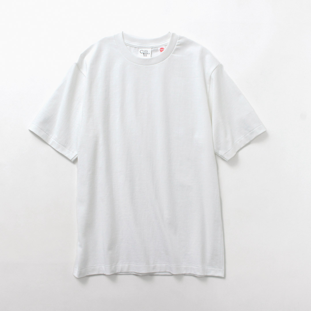 COTTON RESEARCH CLUB（コットン リサーチ クラブ） 6.6oz 半袖 丸胴Tシャツ / カットソー ユニセックス 綿100 日本製