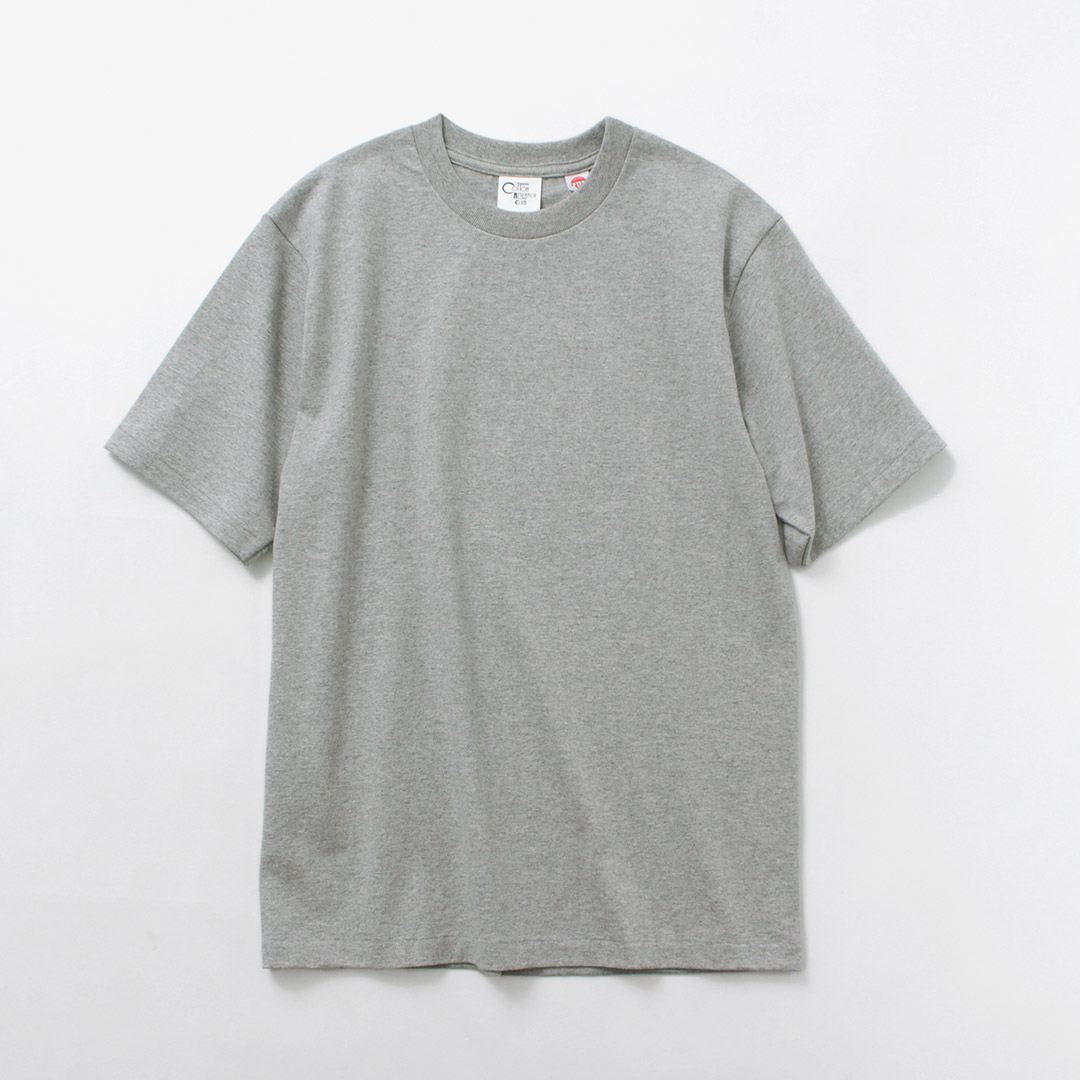 COTTON RESEARCH CLUB（コットン リサーチ クラブ） 6.6oz 半袖 丸胴Tシャツ / カットソー ユニセックス 綿100 日本製