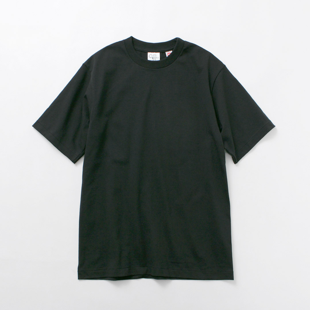 COTTON RESEARCH CLUB（コットン リサーチ クラブ） 6.6oz 半袖 丸胴Tシャツ / カットソー ユニセックス 綿100 日本製