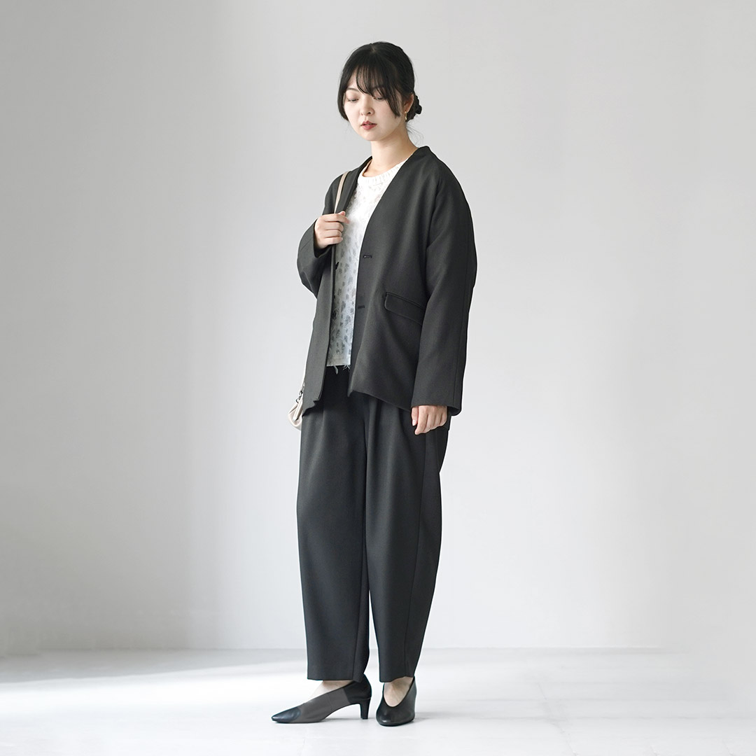 Gauze# ⿻ ジーロンラムウール HAOR| ジャケット 卒業式 WHYTO