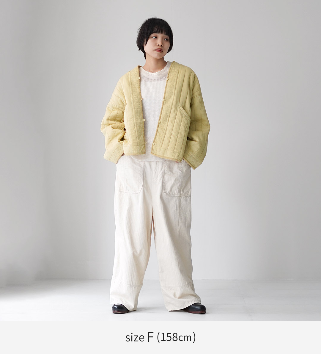 tumugu（ツムグ） TUMUGU（ツムグ）コットンサテンキルト ジャケット
