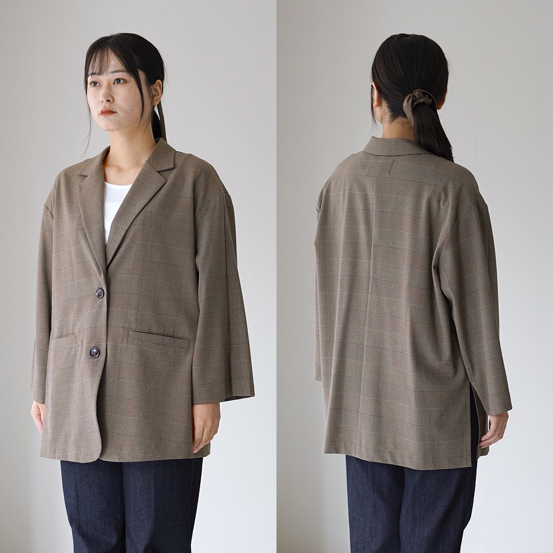 CYAN TOKYO TOKYO（シアン トーキョー） グレンチェック スリット