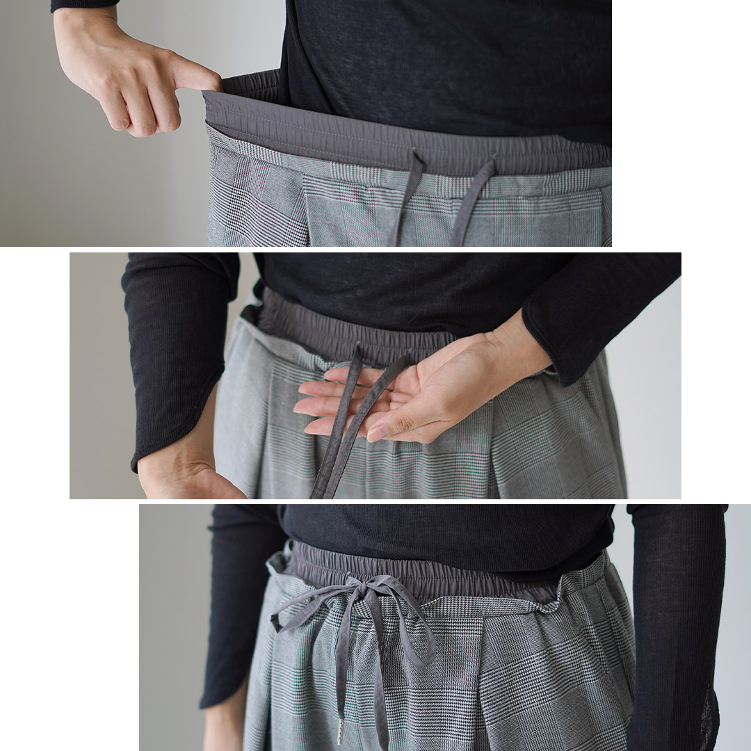 CYAN TOKYO（シアントーキョー） レイヤー ウエスト グレンチェック