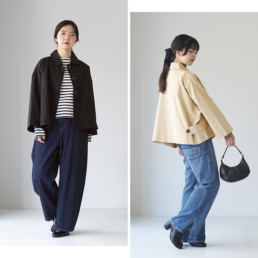 mao made（マオメイド） カラー別注 ツイル ステンカラー ジャケット