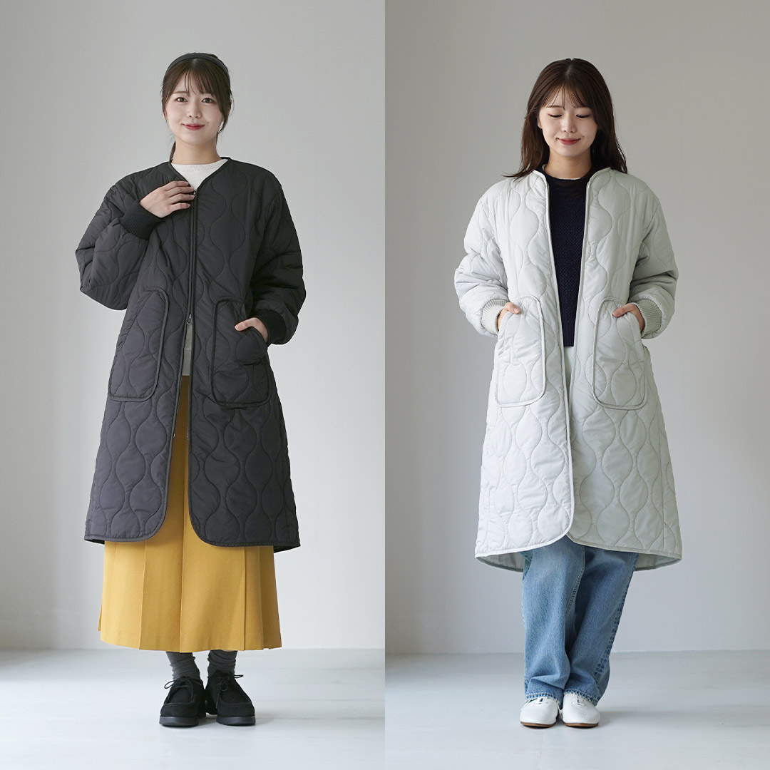 Miri、新品、未使用、Sybillaキルティングロングコート、Mサイズ セレモニーにも】〈亀恭子さんコラボ〉キルティングロングコート