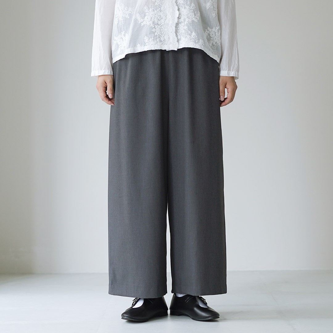 ミズイロインド　ウエストゴム　ワイドイージーサルエルパンツ mizuiroind（ミズイロインド） ワイド イージーパンツ / ボトムス 総