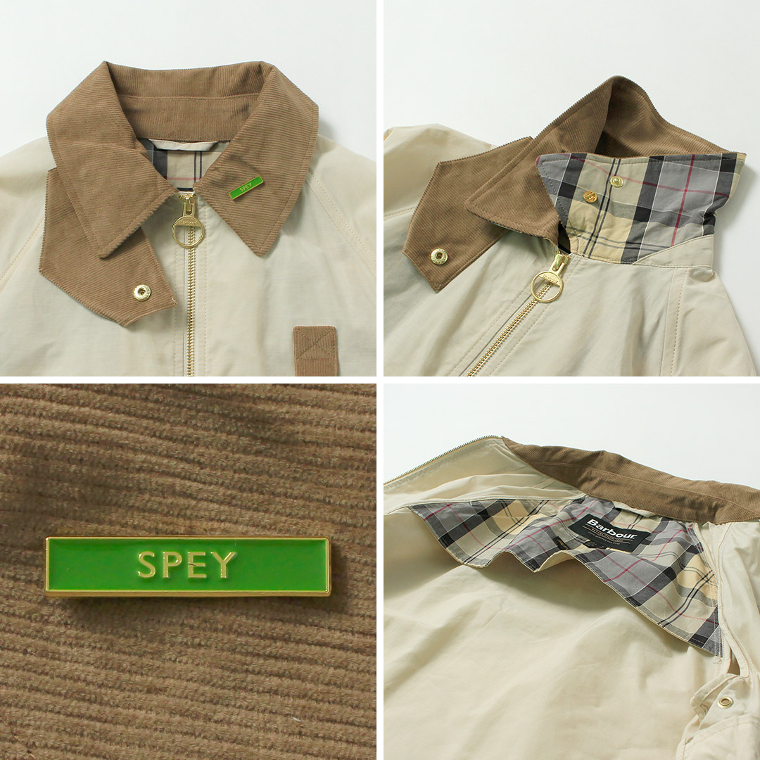 BARBOUR（バブアー） SPEY シャワープルーフ ジャケット / レディース 撥水の画像