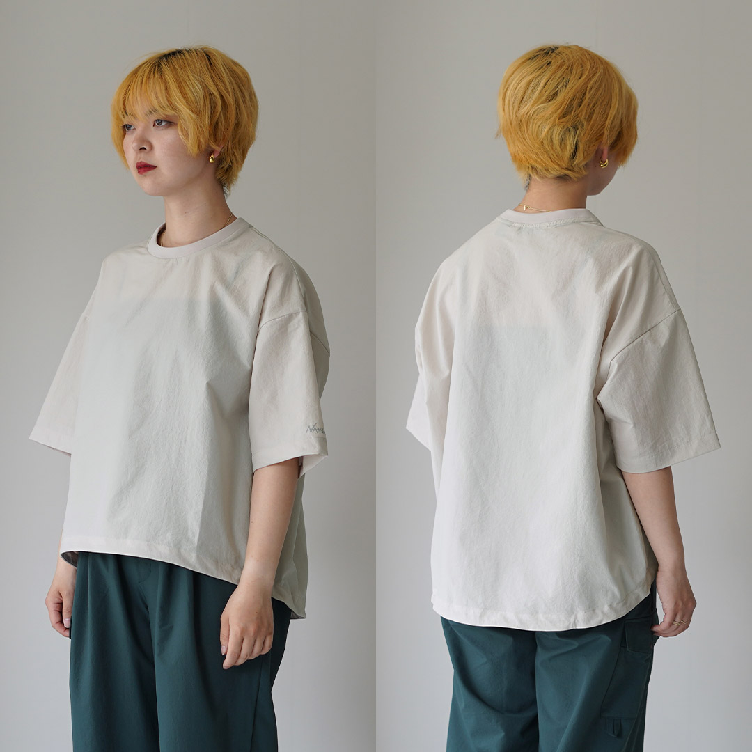 NANGA（ナンガ） ドットエア コンフィー ショートスリーブ Tシャツ