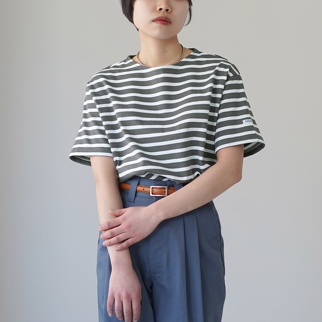 新品 orcival 半袖 Tシャツ 未使用 タグ付き ORCIVAL（オーシバル） クルーネック ショートスリーブ プルオーバー