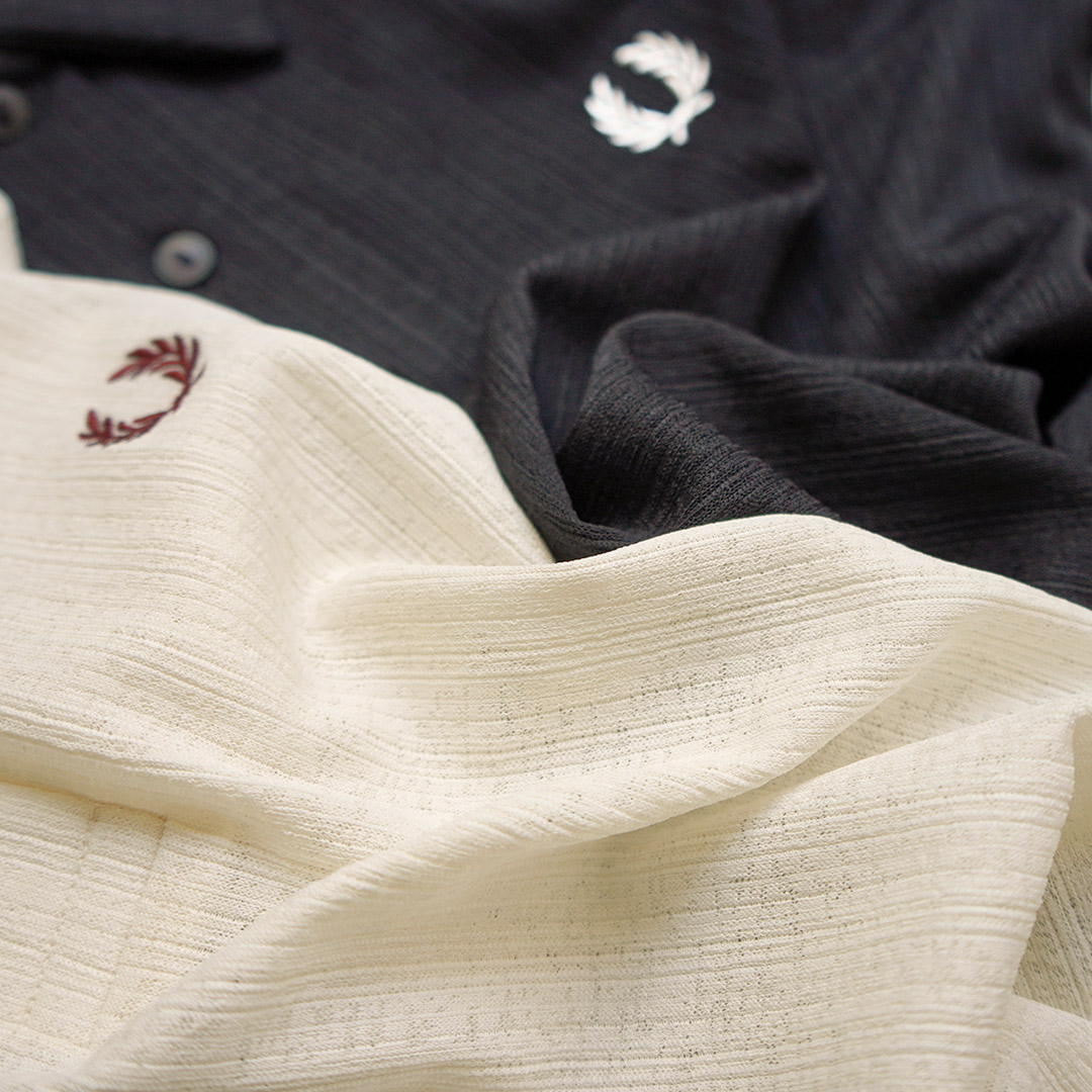 FRED PERRY（フレッドペリー） シアー リブ ポロシャツ / レディース