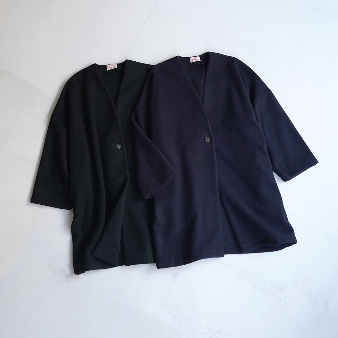 mao made（マオメイド） パイルモッサー オーバーサイズ コクーン