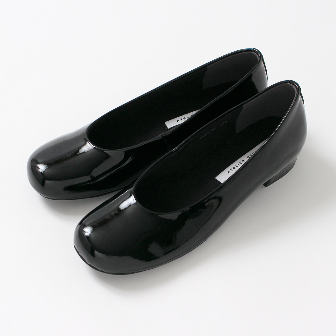 ATELIER BRUGGE（アトリエブルージュ） オブリークトゥ パンプス