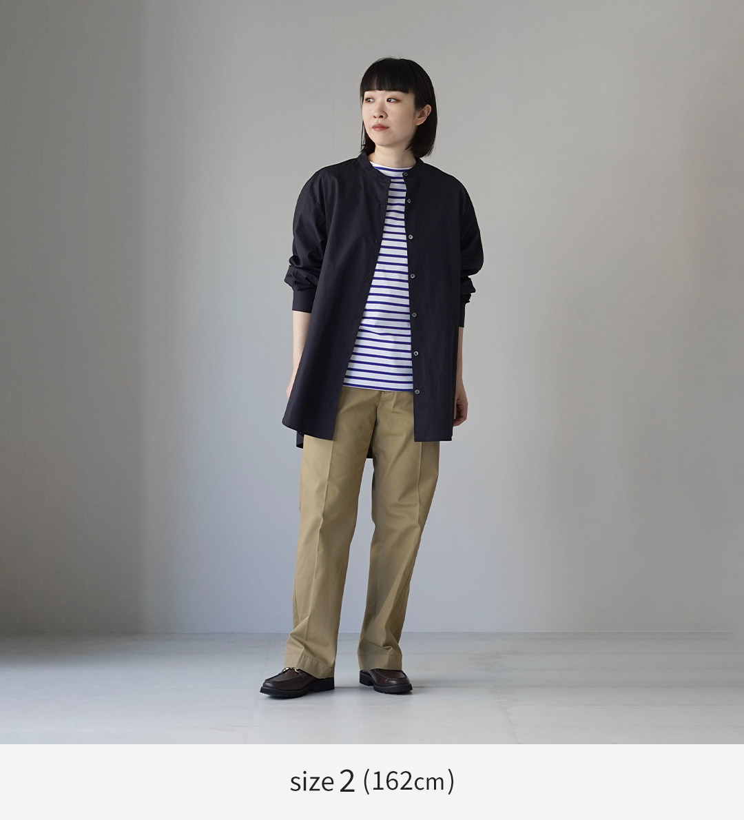 ORCIVAL（オーシバル） ボートネック ハーフスリーブ プルオーバー 5分