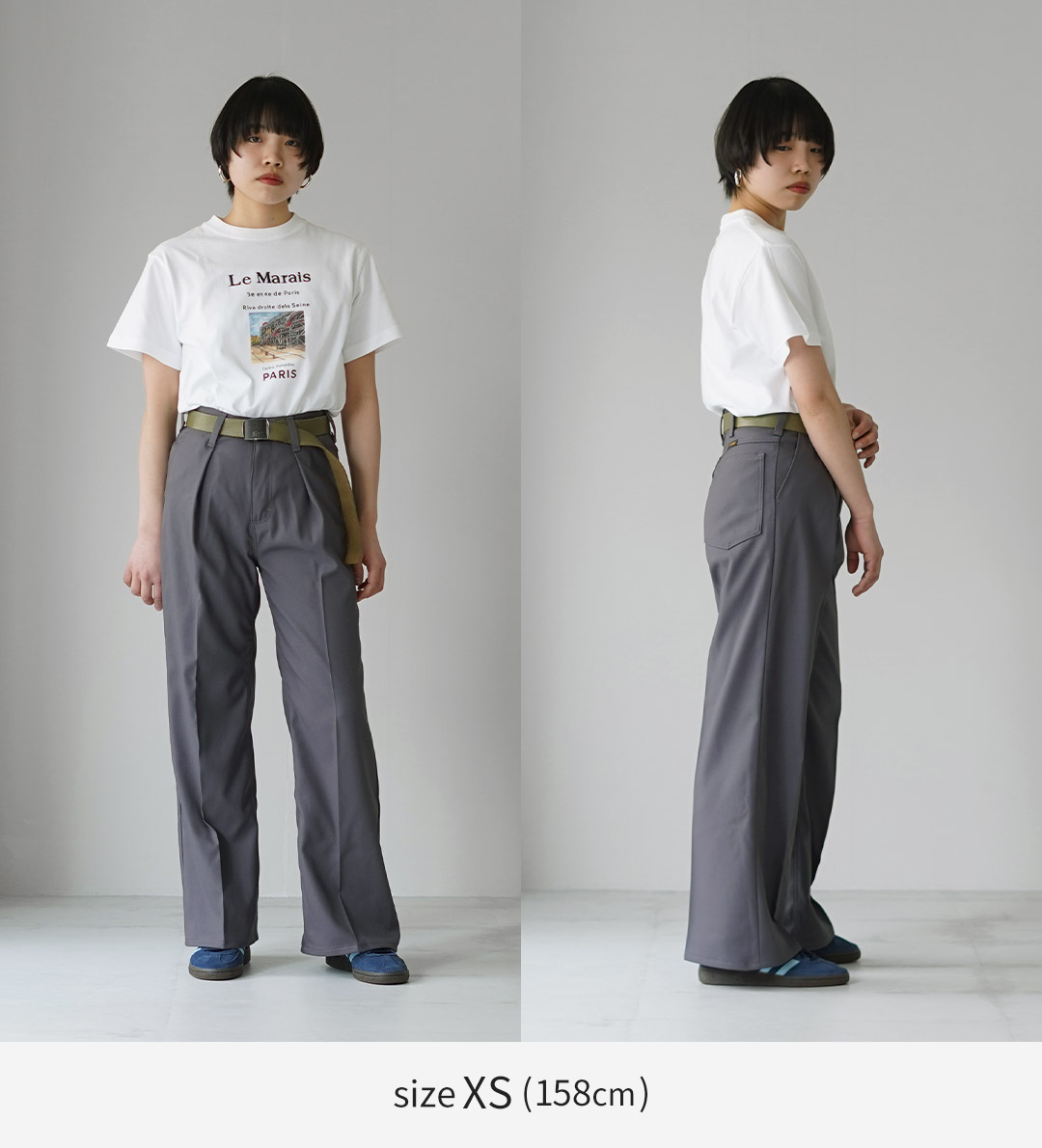 Wrangler（ラングラー） ランチャー ワイド ポリエステルツイル パンツ