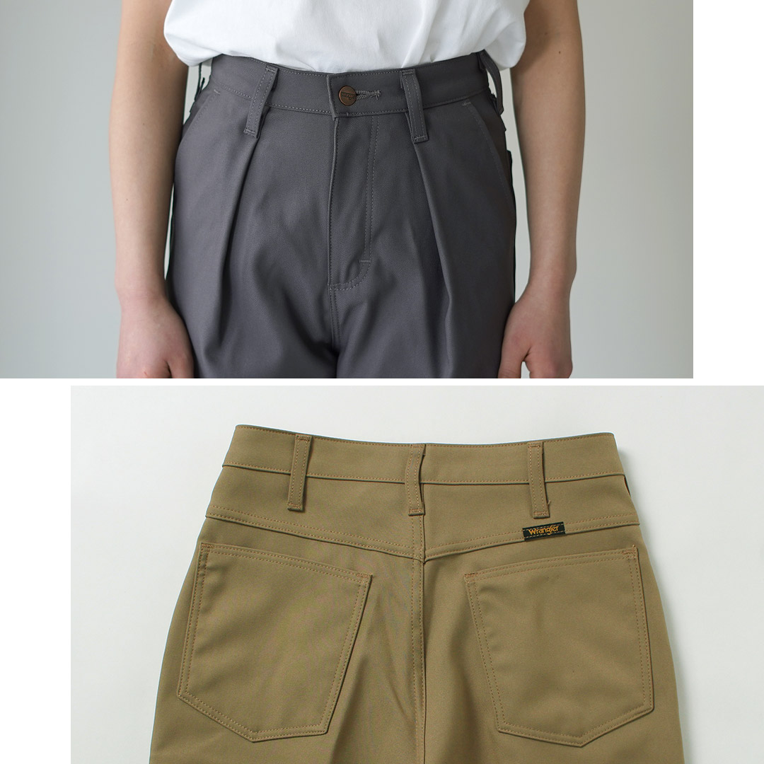 Wrangler（ラングラー） ランチャー ワイド ポリエステルツイル パンツ