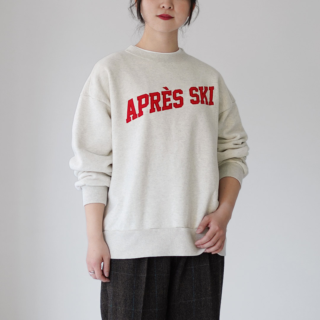Shinzone（シンゾーン） APRES SKI スウェット シャツ 25AMSCU15 / 裏