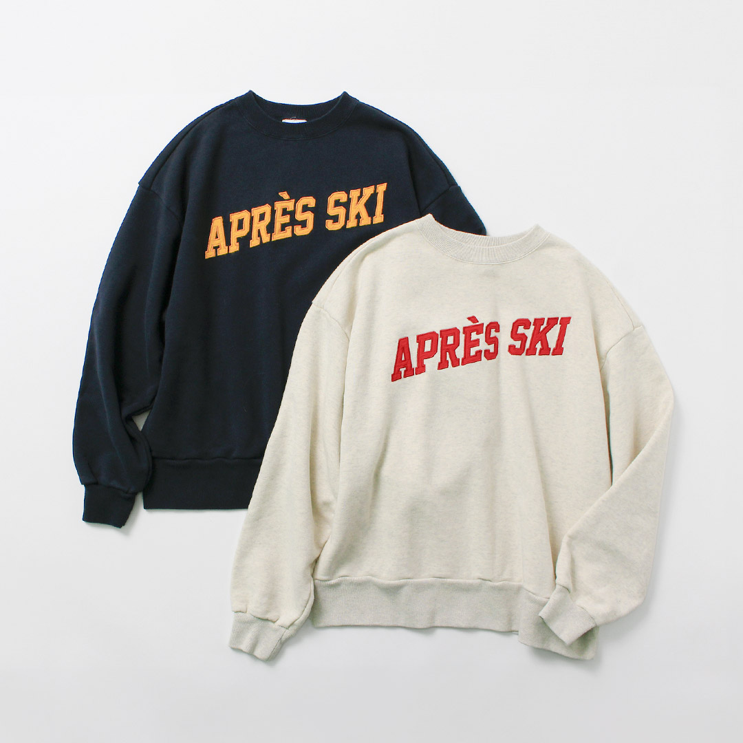 Shinzone（シンゾーン） アプレスキー スウェット シャツ 25AMSCU15