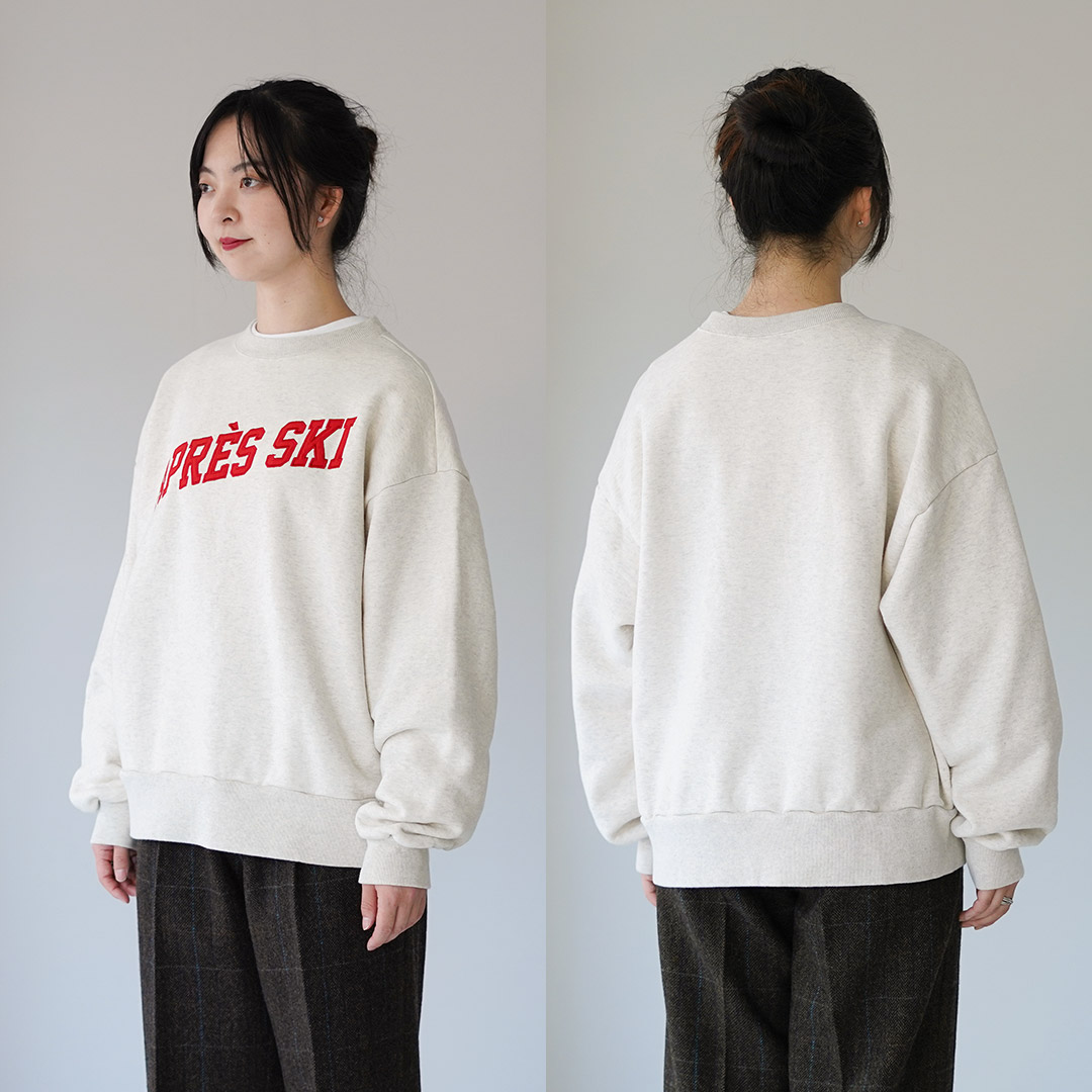 Shinzone（シンゾーン） APRES SKI スウェット シャツ 25AMSCU15 / 裏