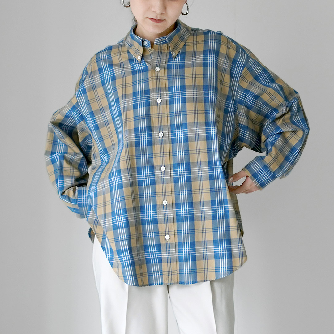 Shinzone（シンゾーン） チェック ダディー シャツ 26SMSBL10