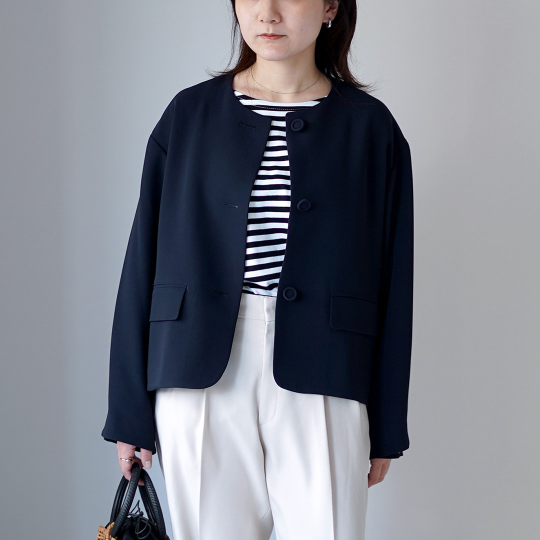 Shinzone（シンゾーン） ダブルクロス ジャケット 日本製 26SMSJK03