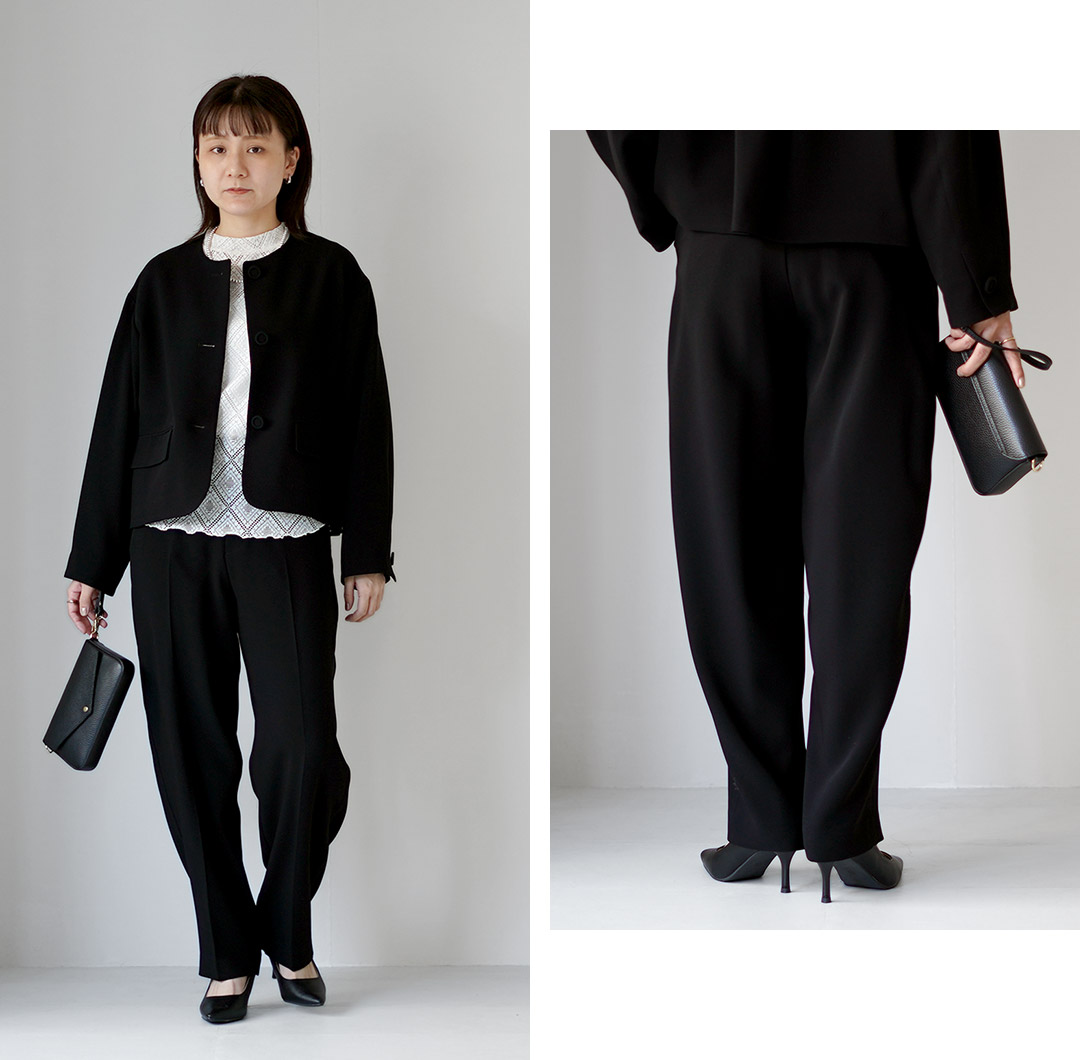 Shinzone（シンゾーン） ダブルクロス バレルパンツ 日本製 26SMSPA11