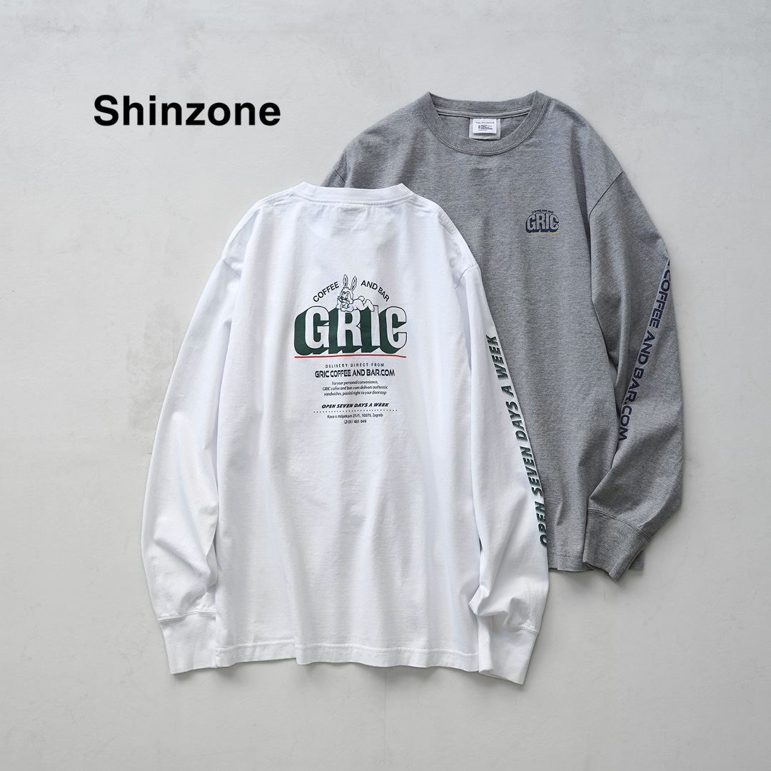 Shinzone（シンゾーン） グリック ロング スリーブ Tシャツ 日本製