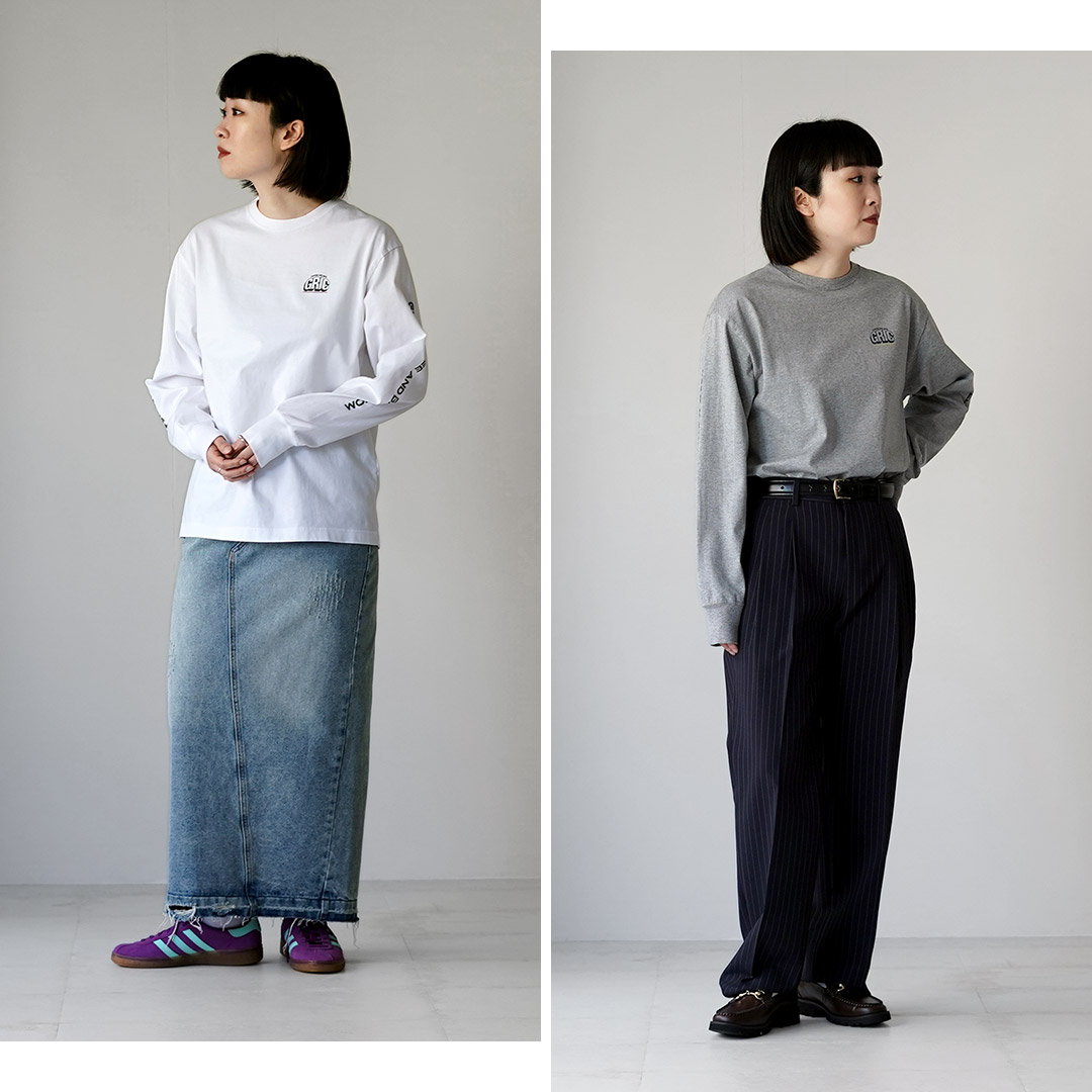 Shinzone（シンゾーン） グリック ロング スリーブ Tシャツ 日本製