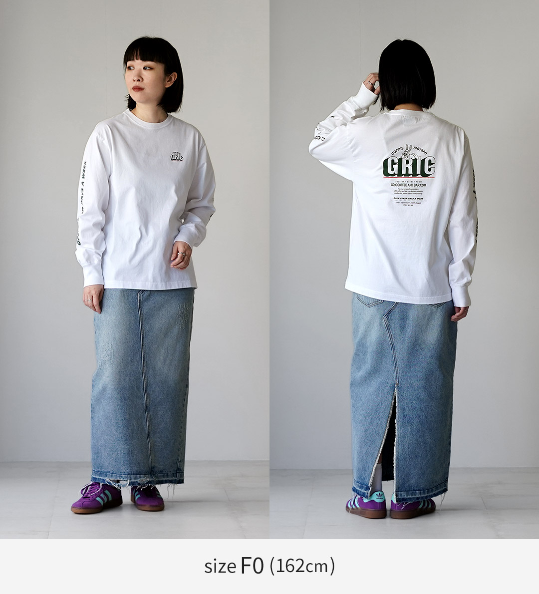 Shinzone（シンゾーン） グリック ロング スリーブ Tシャツ 日本製