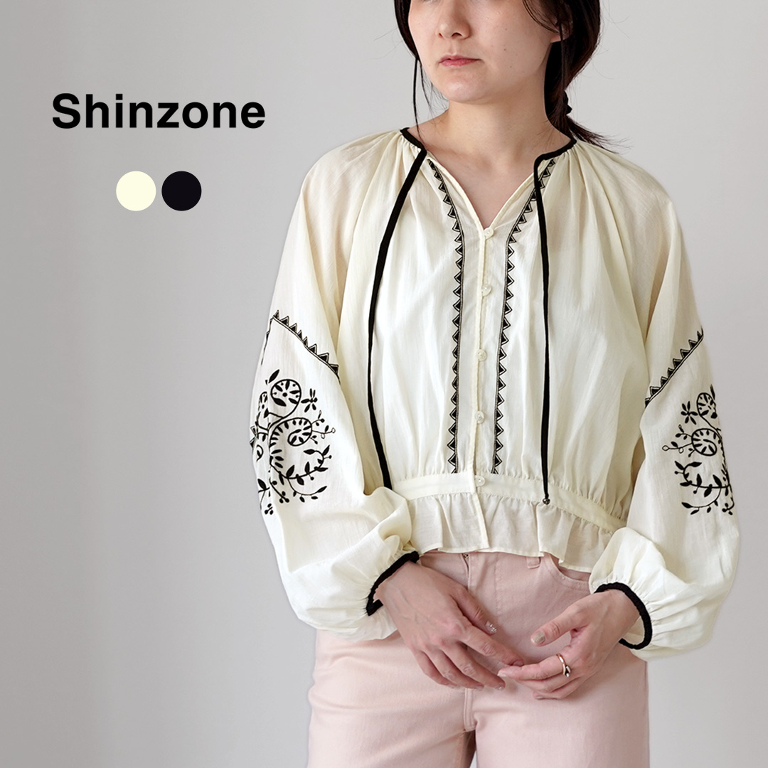 SHINZONE�i�V���]�[���j �G���u���C�_�[�h �u���E�X 26SMSBL09 / ���f�B�[�X ���� �t���� �V�A�[ ������