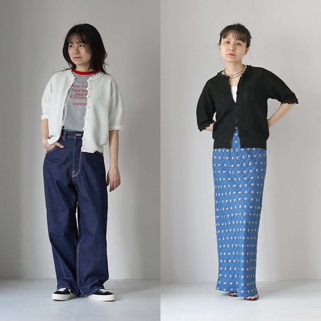 Shinzone(シンゾーン) メッシュ レース ニット カーディガン Shinzone(シンゾーン) メッシュ レース ニット カーディガン