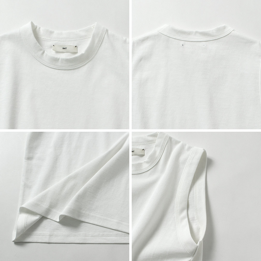 ONIT（オニット） アメリカン ドライコットン クルータンクトップ 日本製 / レディース Tシャツ ノースリーブ_18