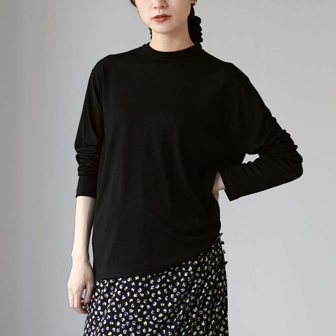 LIFiLL（リフィル） ウーリッシュ ロングスリーブ Tシャツ