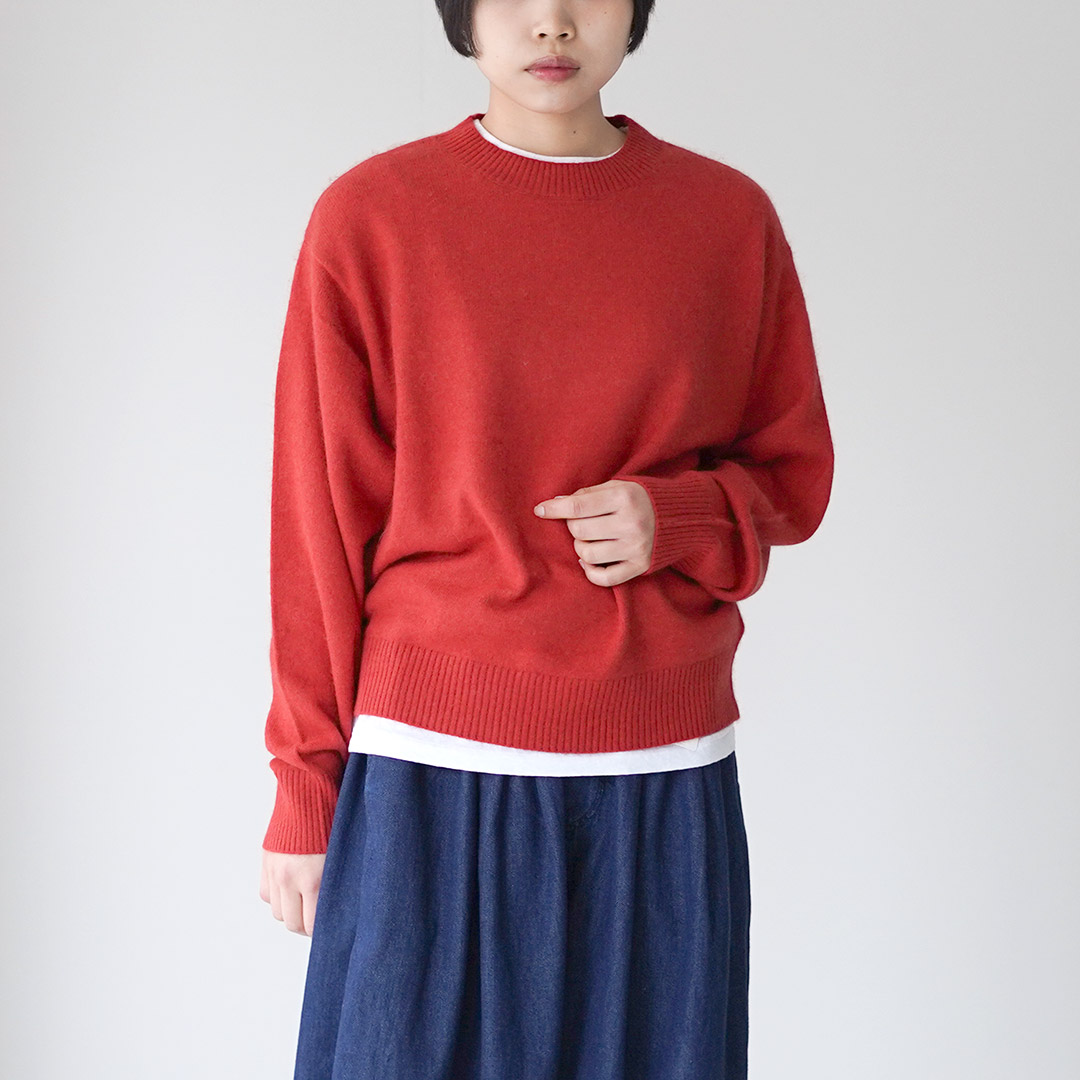 MidiUmi（ミディウミ） ラクーン ニット プルオーバー / レディース