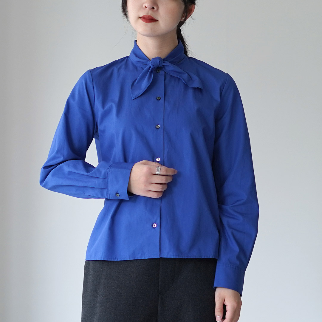 mizuiroind（ミズイロインド） リボン タイ シャツ / レディース