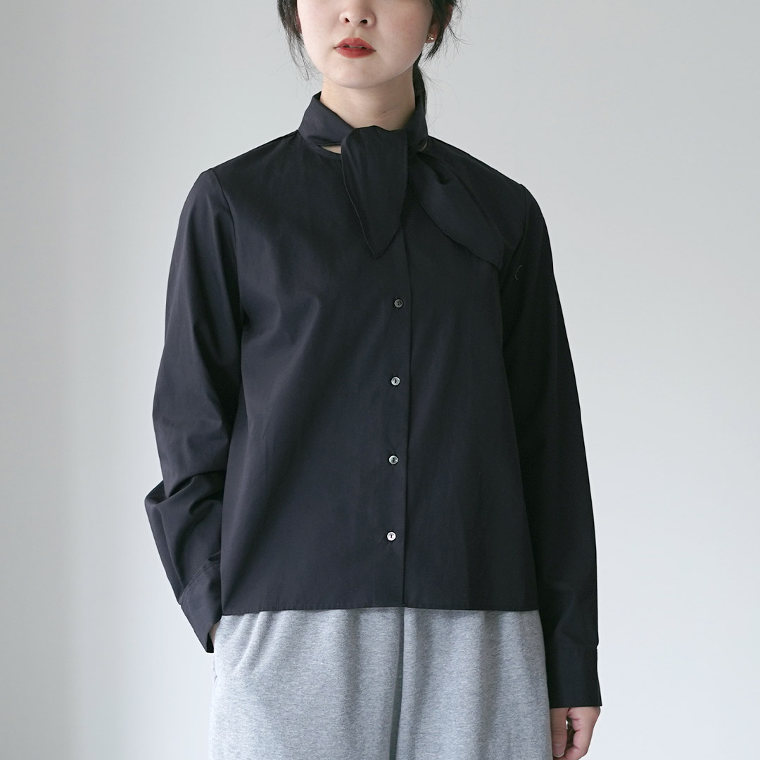 mizuiroind（ミズイロインド） リボン タイ シャツ / レディース