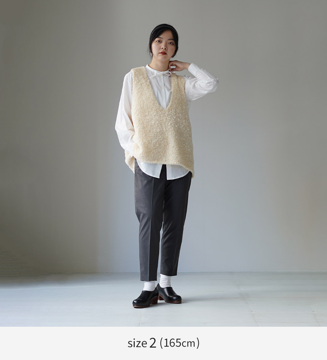 mizuiroind（ミズイロインド） T/R センタープレスパンツ / ボトムス