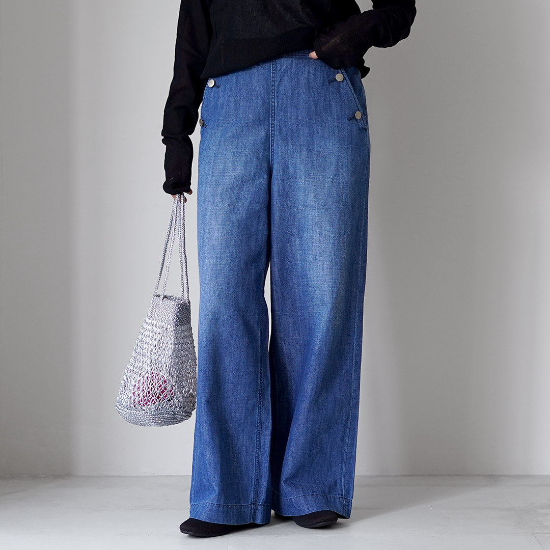 Healthy denim（ヘルシーデニム） Breezy Rum マリンパンツ リネン混