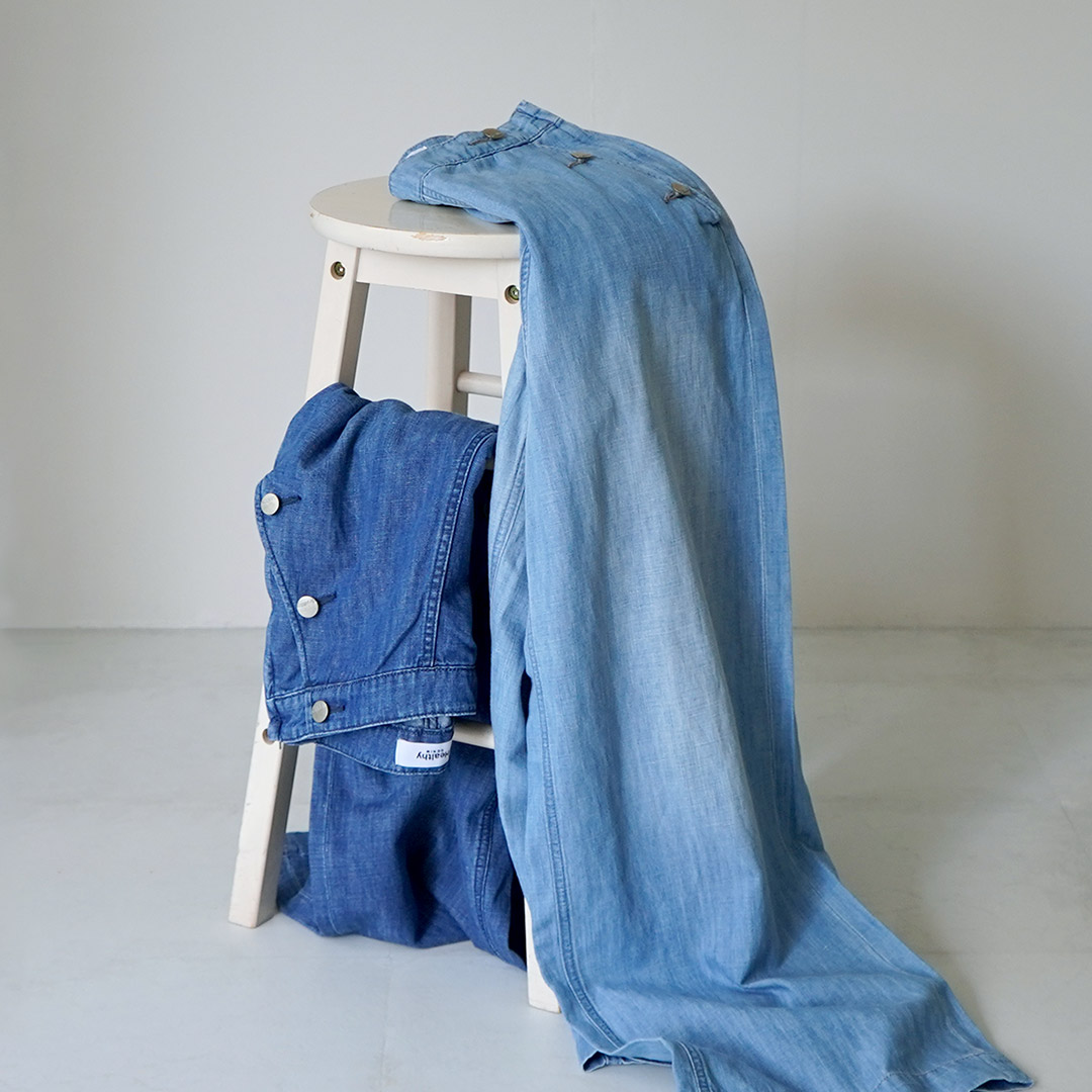 Healthy denim（ヘルシーデニム） Breezy Rum マリンパンツ リネン混