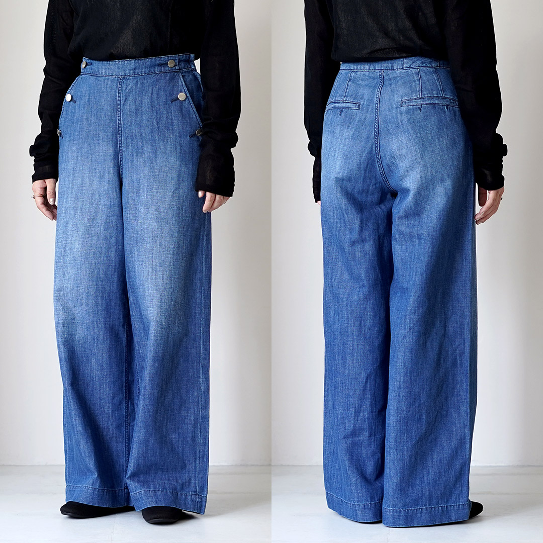 Healthy denim（ヘルシーデニム） Breezy Rum マリンパンツ リネン混