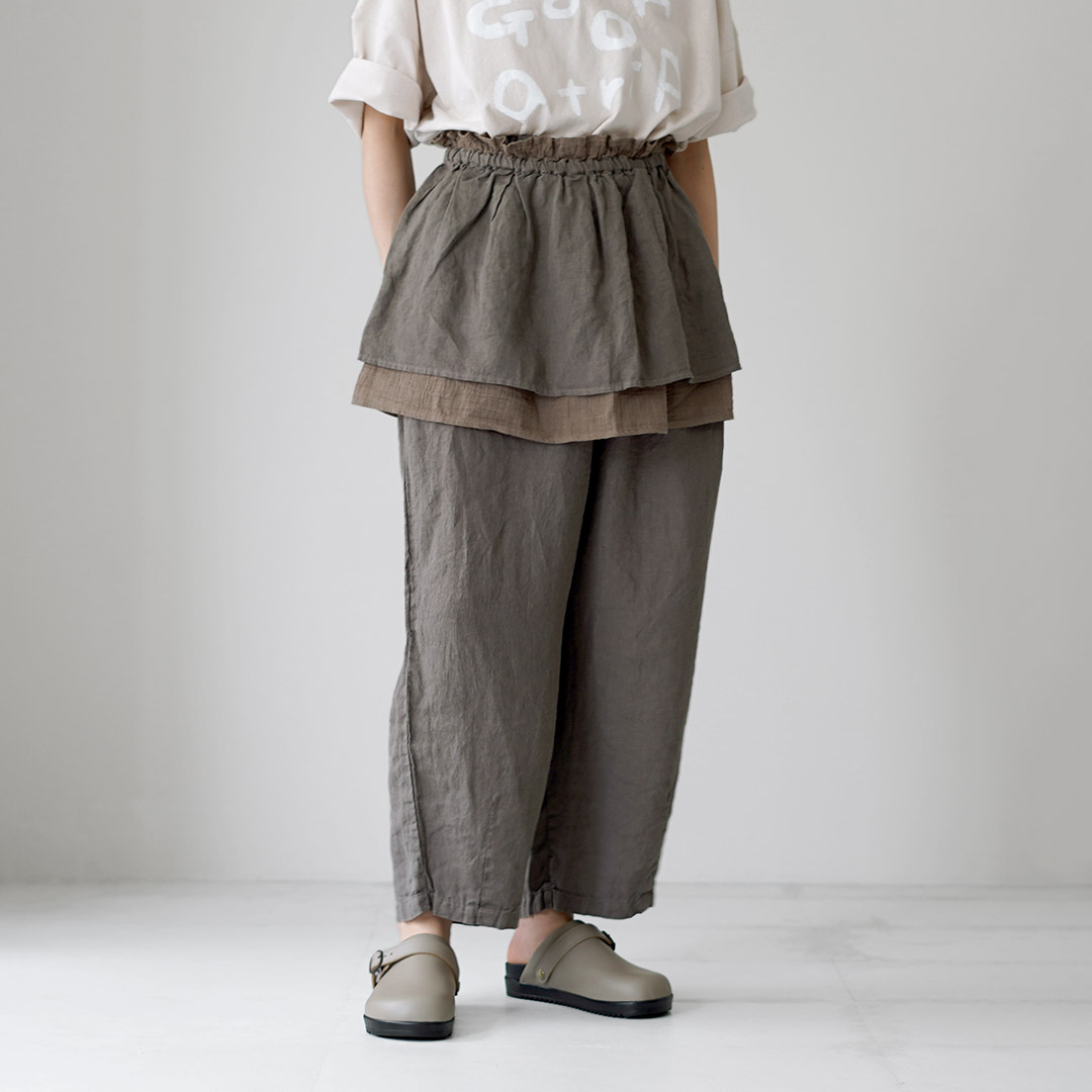 tumugu（ツムグ） ソリトリネン(3)×コットンリネンボイルガーゼ ラップ