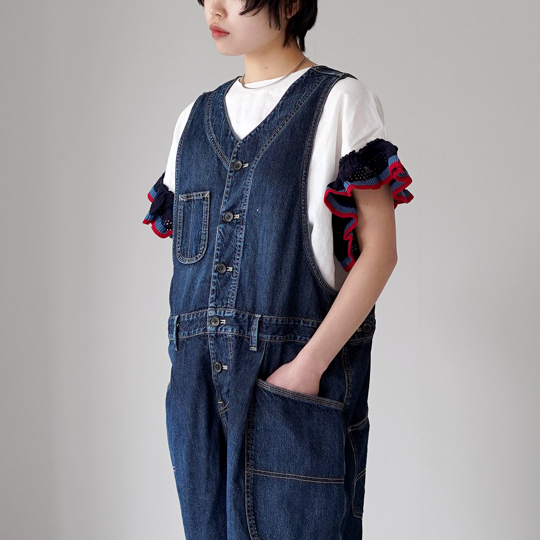 tumugu（ツムグ） 9ozデニム オールインワン / レディース サロペット