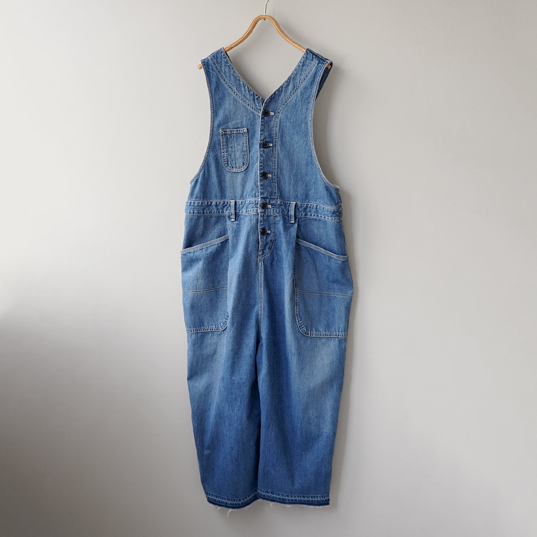 tumugu（ツムグ） 9ozデニム オールインワン / レディース サロペット