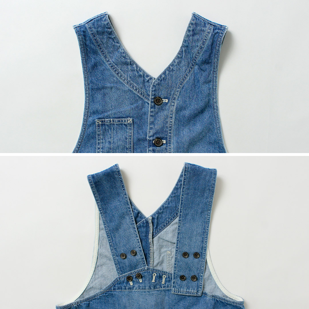 tumugu（ツムグ） 9ozデニム オールインワン / レディース サロペット