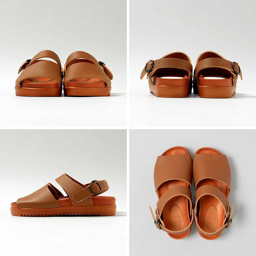 tumugu（ツムグ） tumugu×hcubuch welle ヴェレ レザーサンダル 日本製