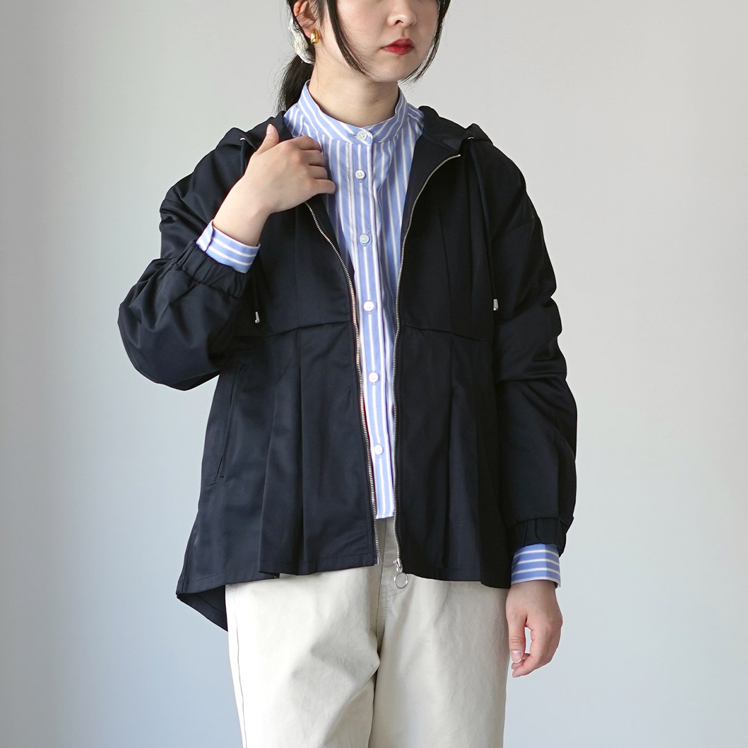 Kelen(ケレン) VESTY ウエストタックデザイン フードジャケット Kelen(ケレン) VESTY ウエストタックデザイン フードジャケット